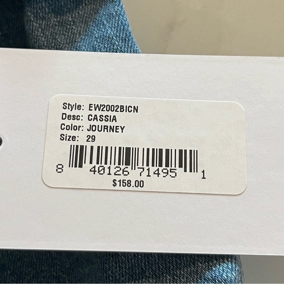 Anthropologie Edwin Cassia Mini Boot Jeans 29 - Picture 9 of 13